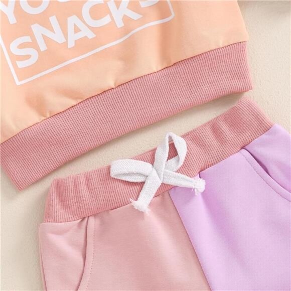 Baby Girl Fall Outfit Sweatshirt Cute Infant Newborn Toddler Winter Clothes Set - Picture 6 of 7